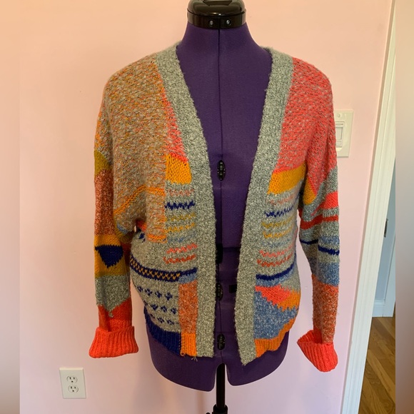 Sincerly Jules Sweaters - Sincerely Jules Open Front Bohemian Boxy Cropped Sweater